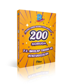 8.Sınıf İnkılap TARİHİ 200 Soru Tek Kitap